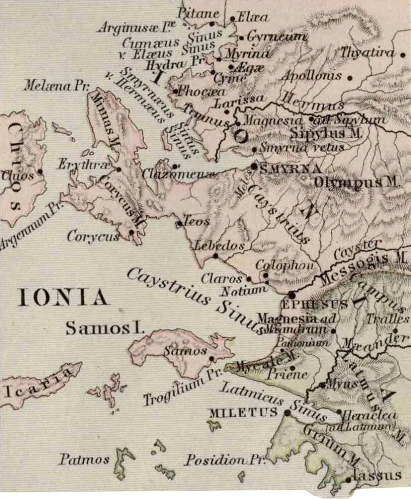 Colophon (Kolofon) – starověké město v Iónii nedaleko Izmiru